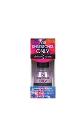 Comprehensive view of China Glaze Base top coat retail pack with product label text
